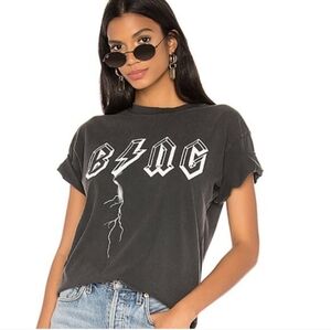 Anine Bing Bolt Tshirt Tee - Small